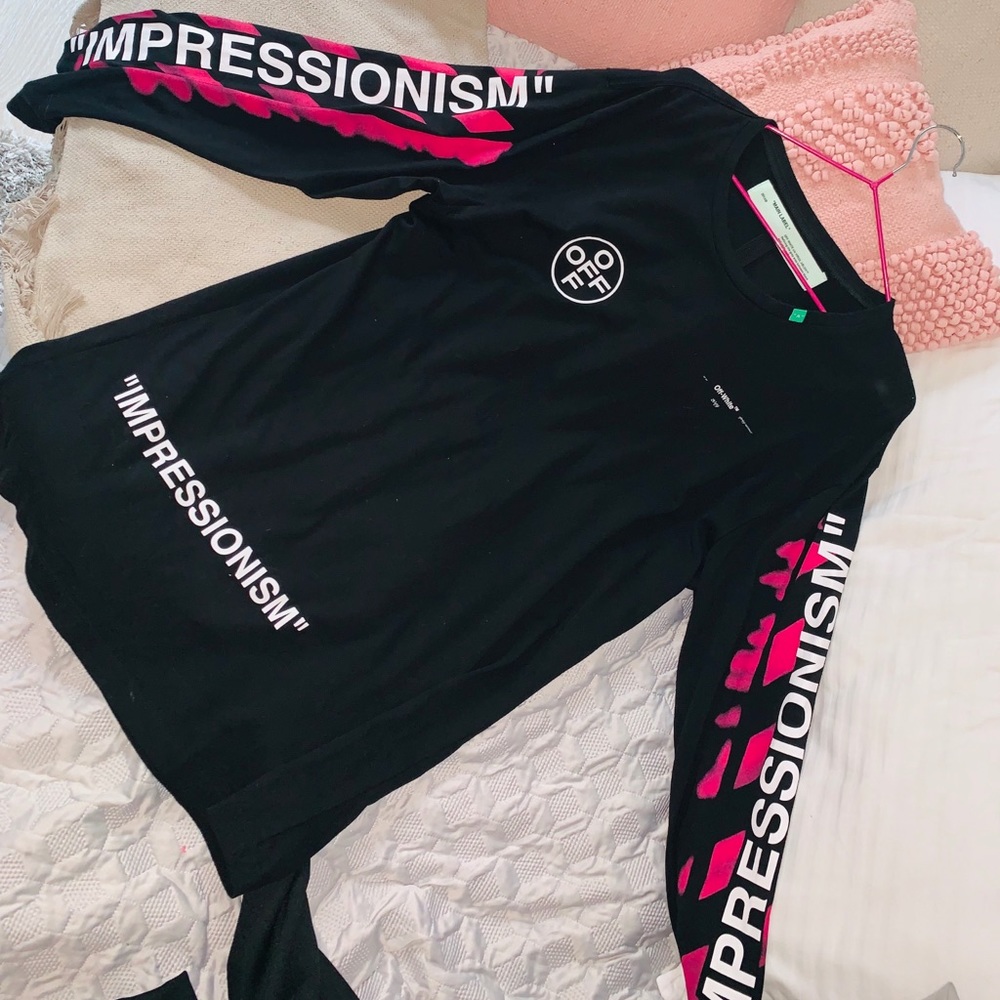 Authentic off white long sleeve shirt